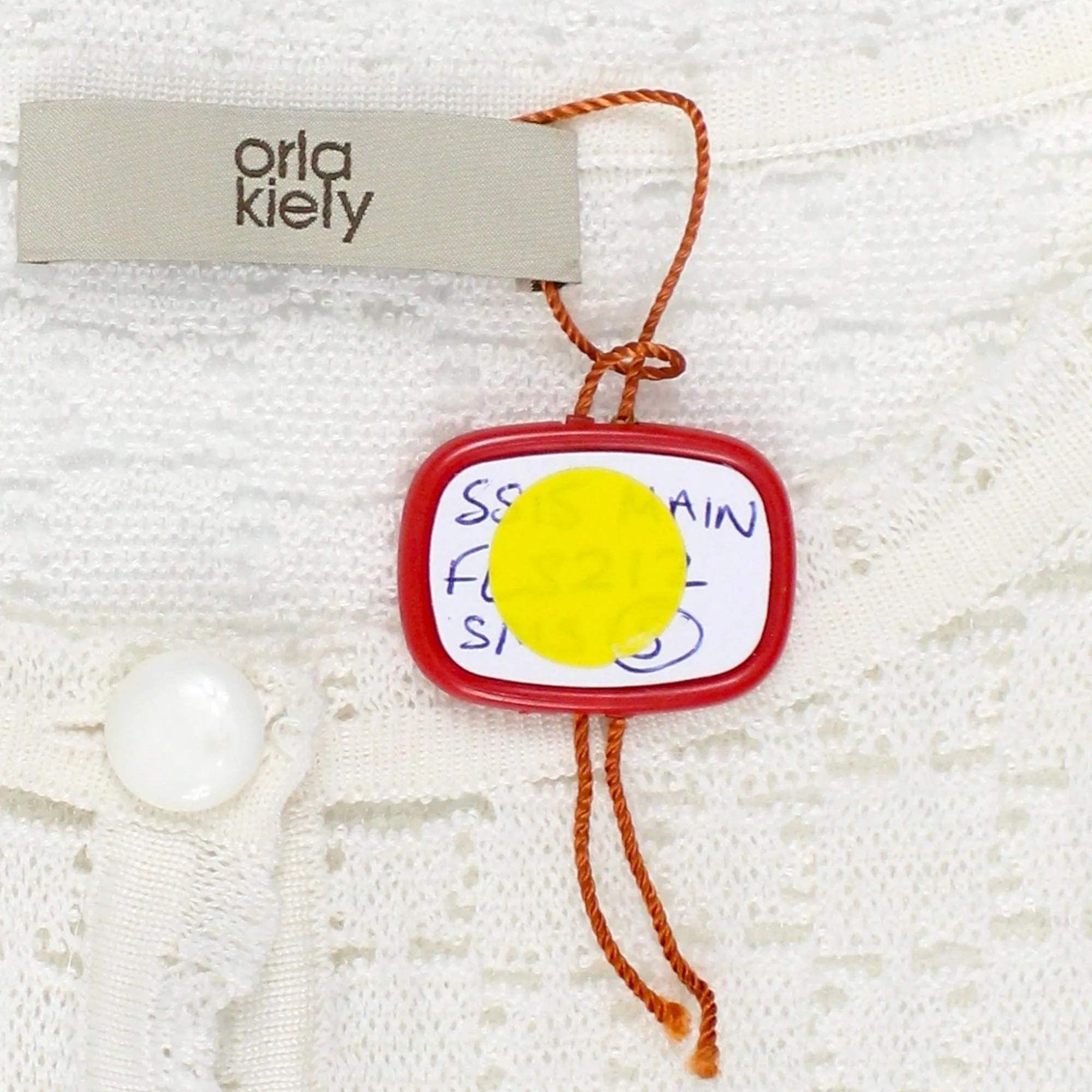 Orla Kiely Cream Lace Cardigan