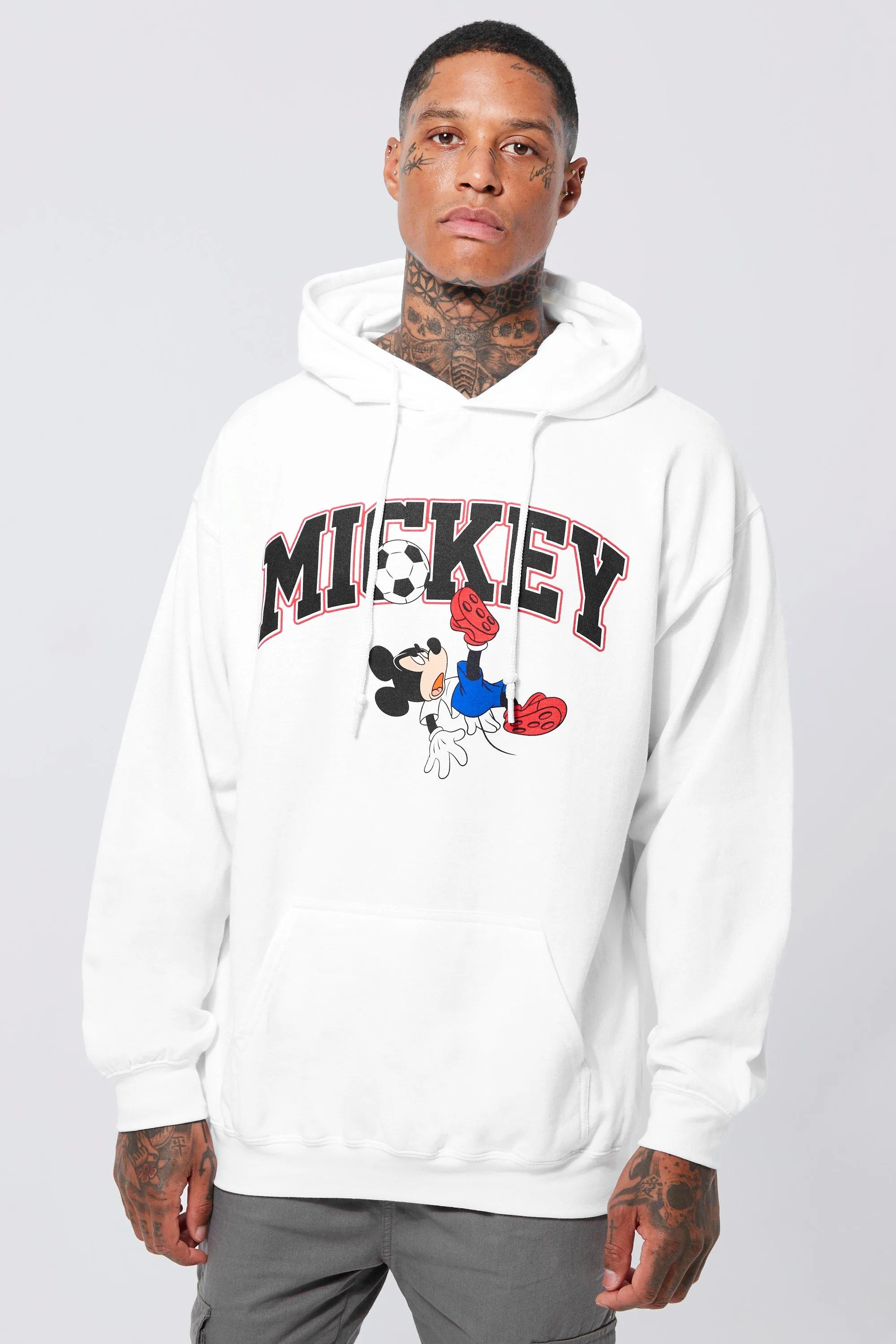 Oversized England Mickey License Hoodie