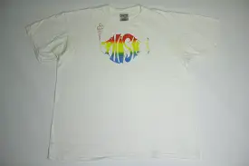 Phish Rainbow Bubbles Fish Single Stitch 90's Oneita Concert Tour Band T-Shirt