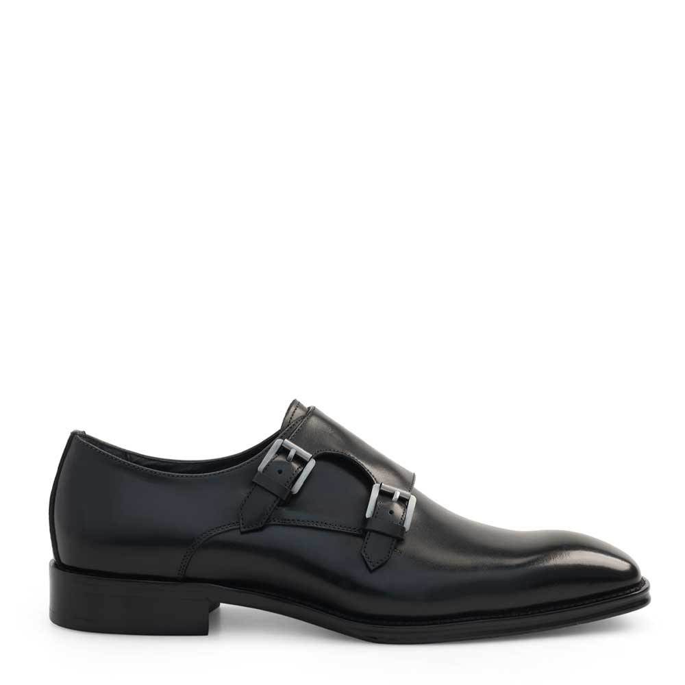 Plain Toe Double Monk Strap