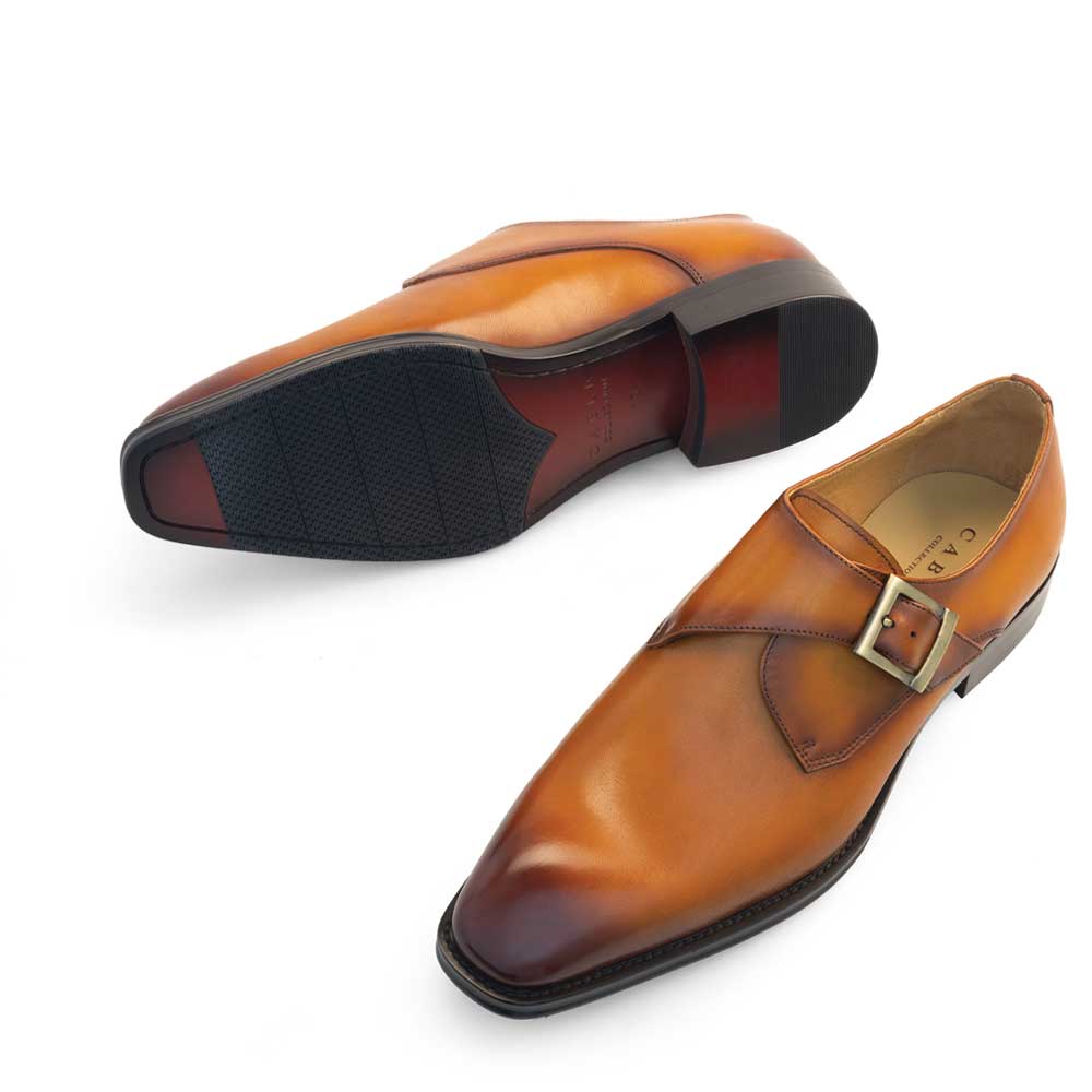 Plain Toe Monk Strap