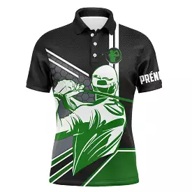 Polo Golf Personnalisé, Motif Golfeur Et Terrain Vert - Idéal pour Golf, Confortable et Unique - CT12072316