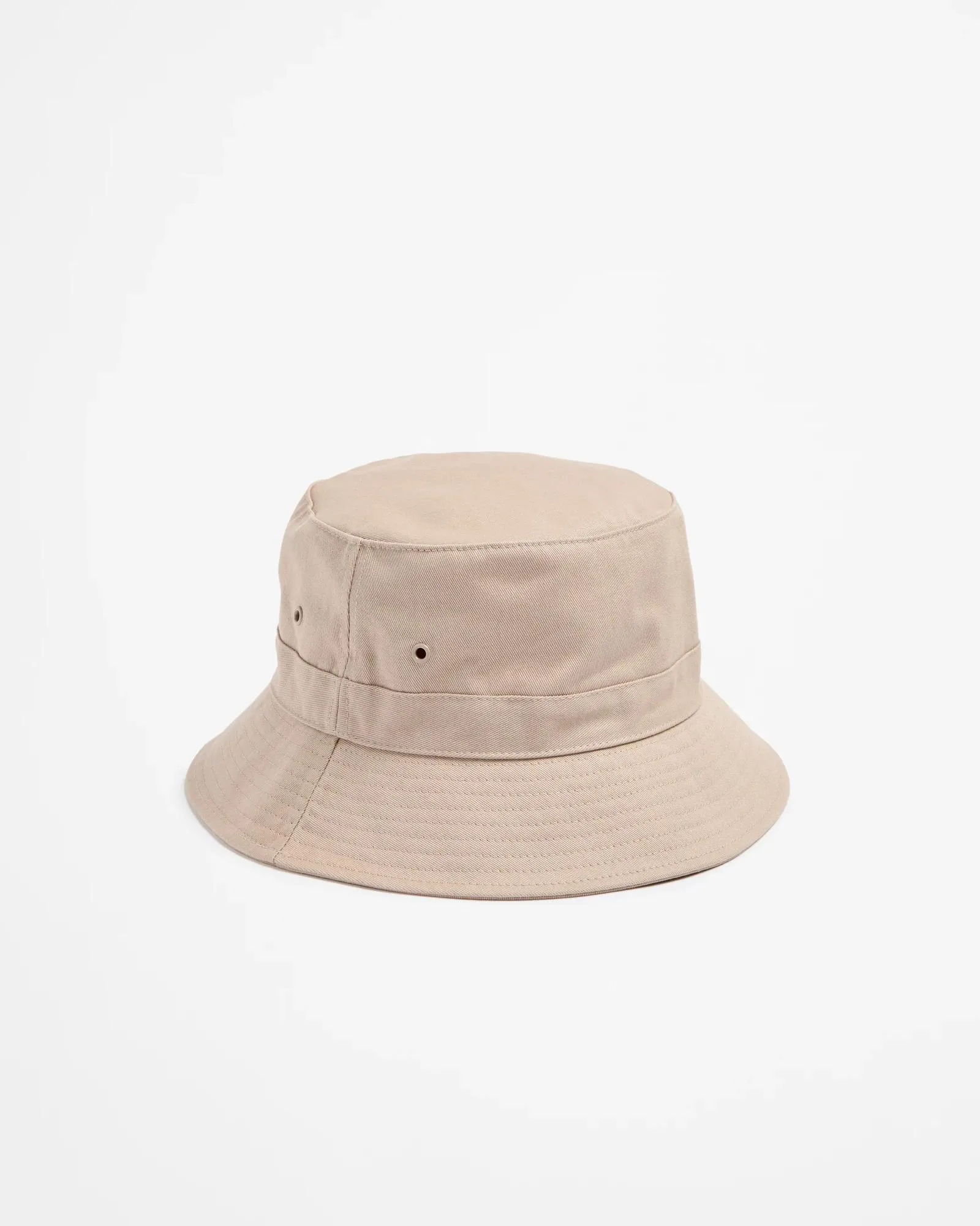 popular  Solid Bucket Hat - Stone