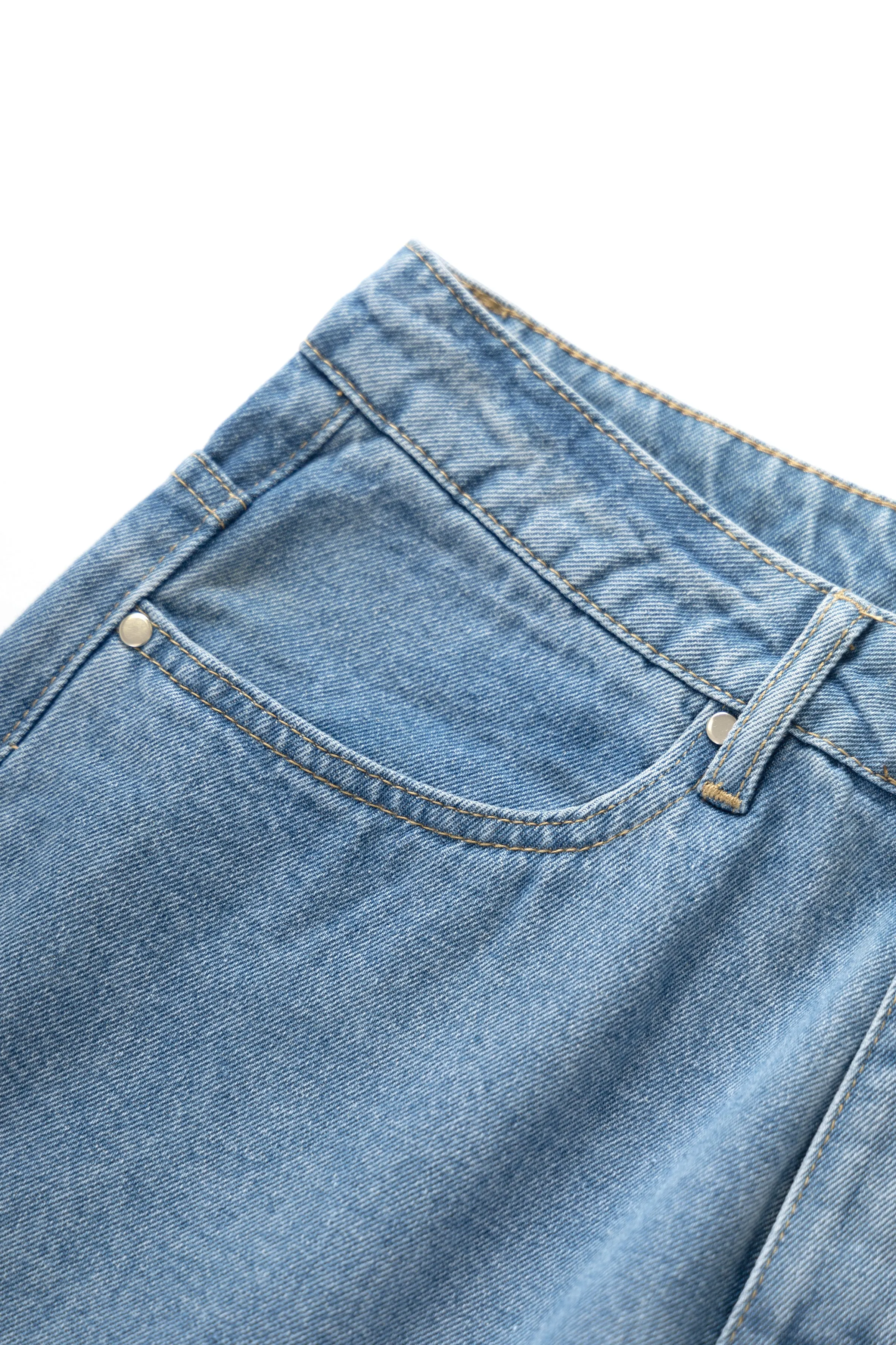 Power Goods - 90's Jeans - Washed Blue