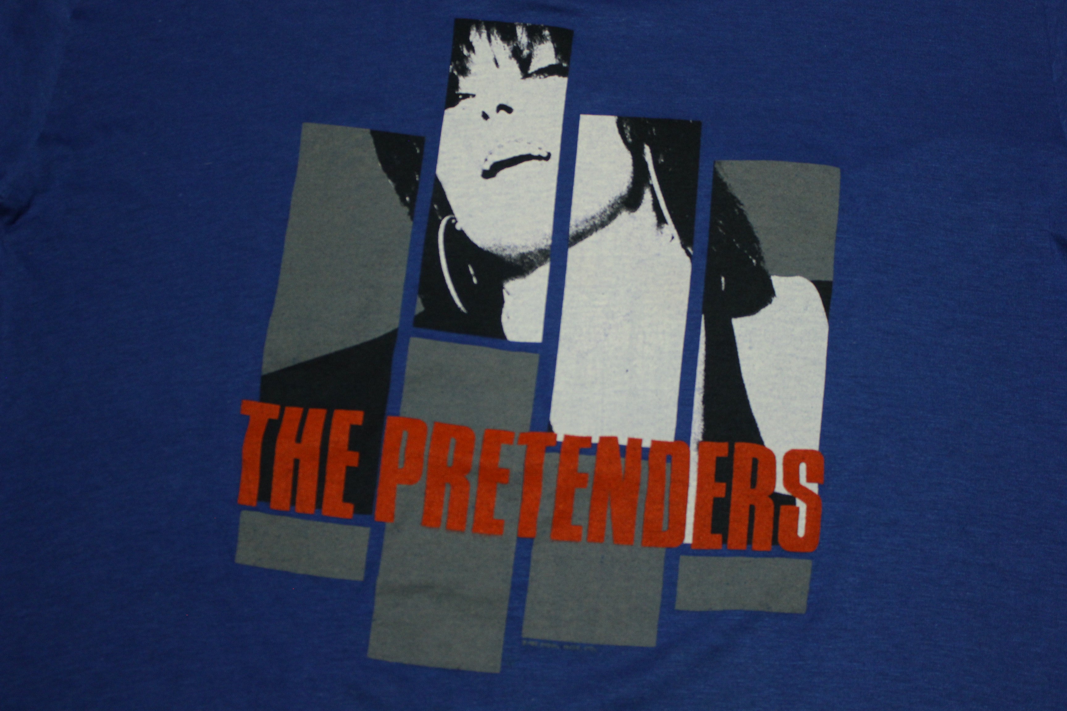 Pretenders Vintage 1986 Tour Concert T-Shirt 80's Band