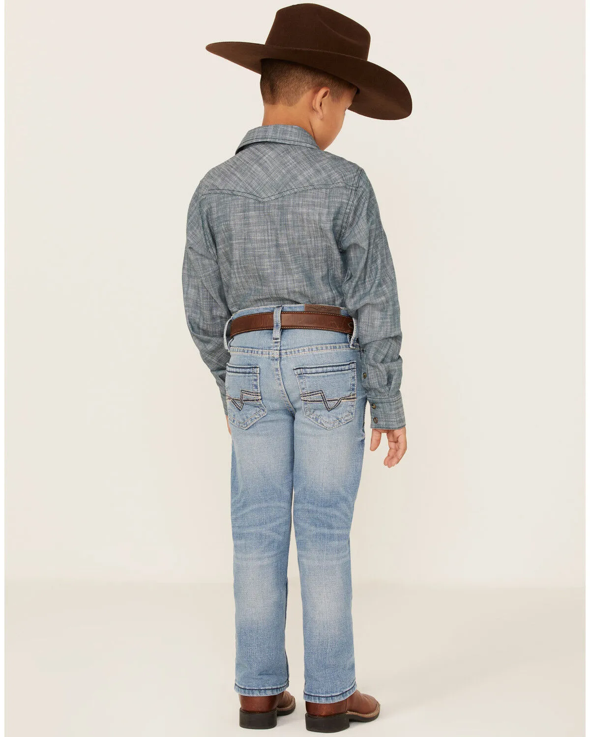 Product Name:  Cody James Little Boys' Flint Light Wash Stretch Slim Straight Jeans - Sizes 4-8