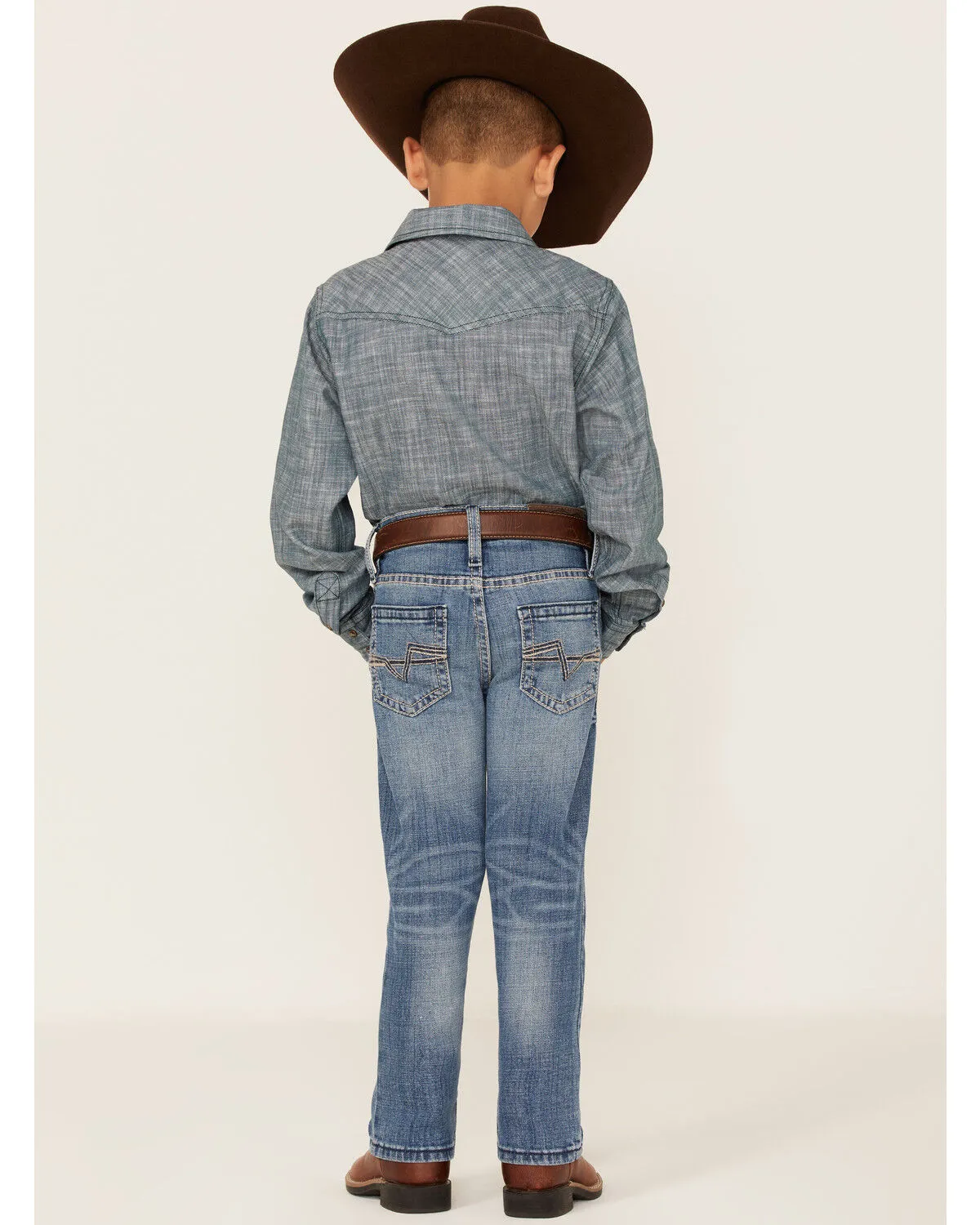 Product Name:  Cody James Little Boys' Jericho Medium Wash Stretch Slim Straight Jeans - Sizes 4-8