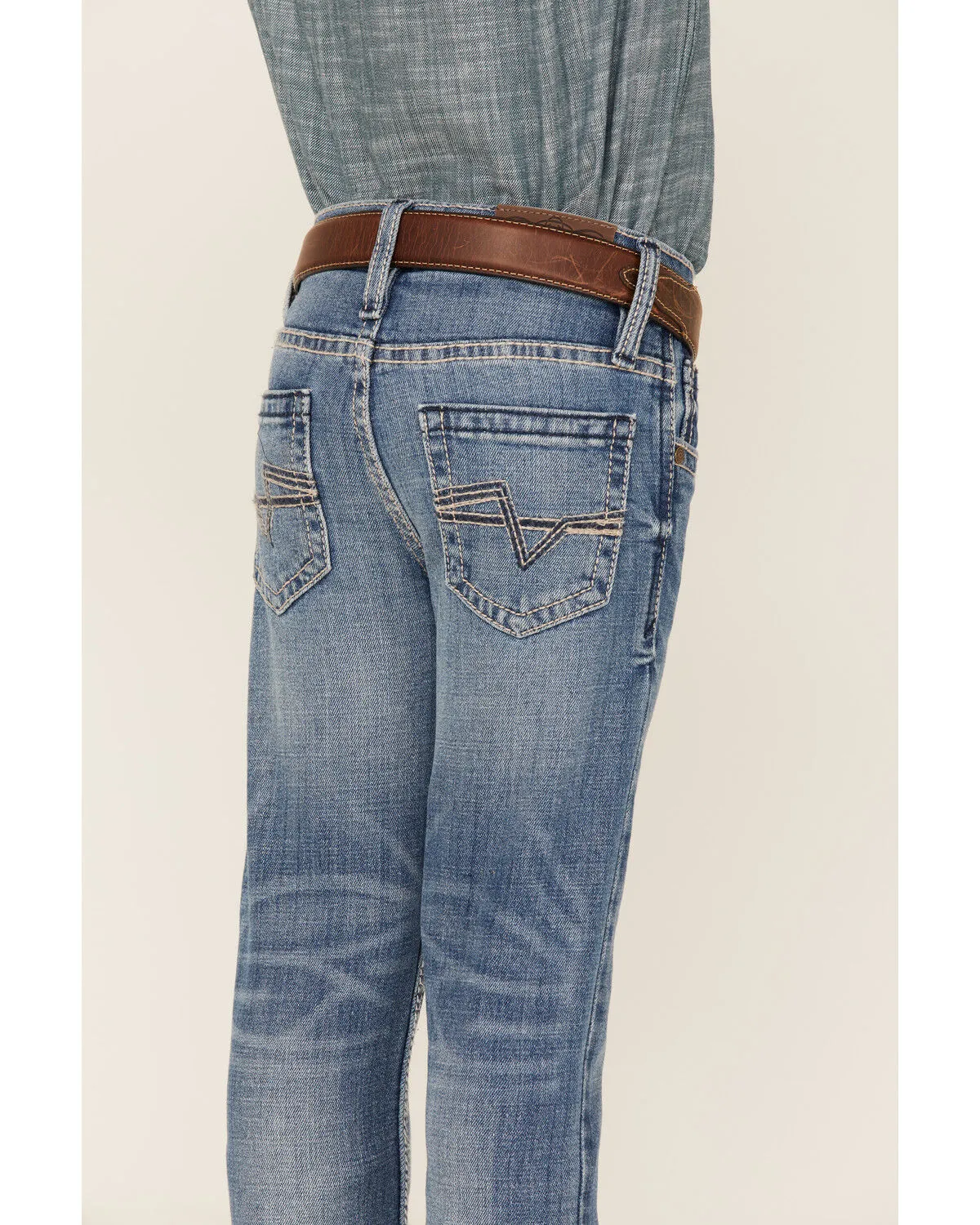 Product Name:  Cody James Little Boys' Jericho Medium Wash Stretch Slim Straight Jeans - Sizes 4-8