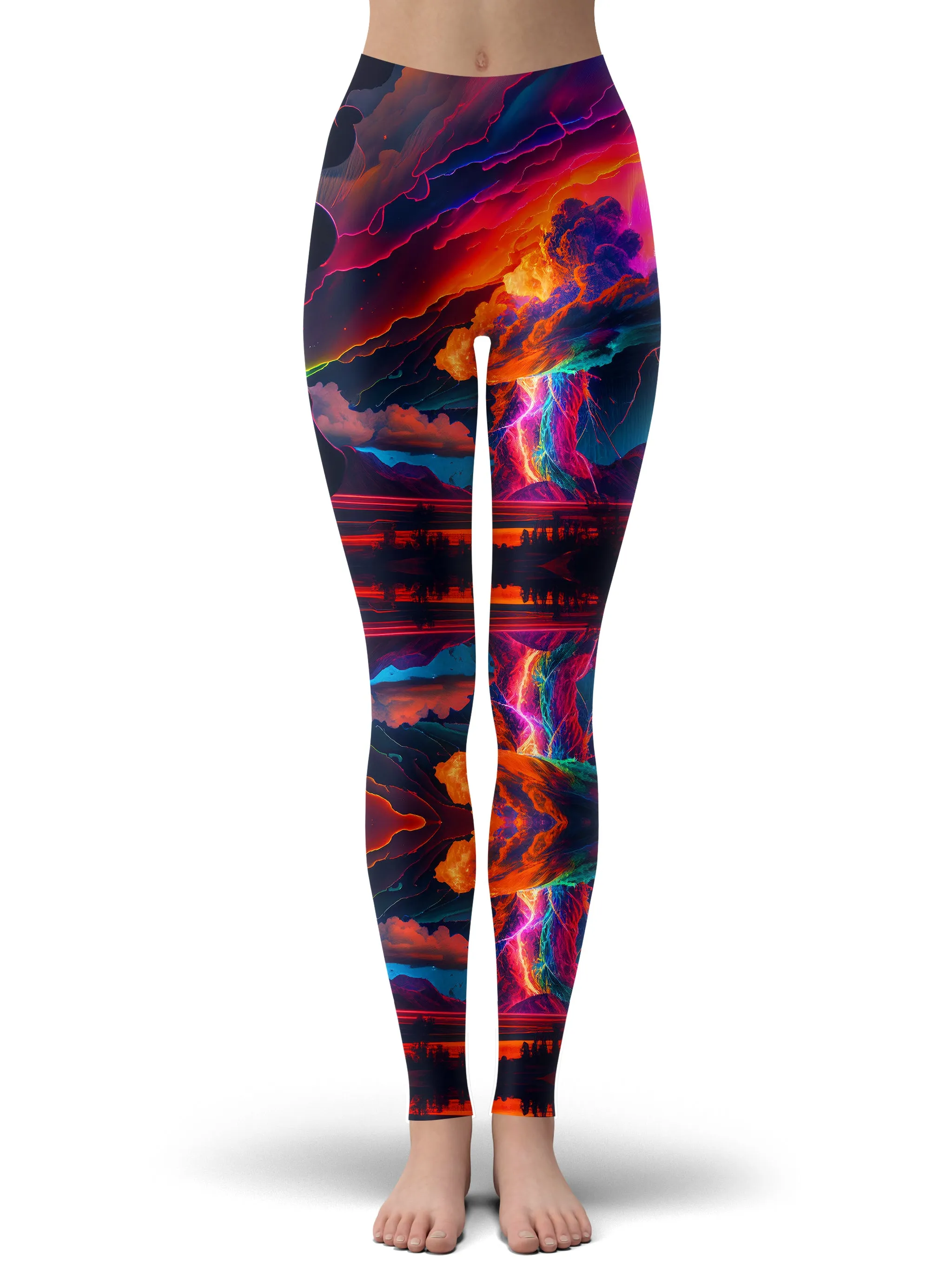 Rainbow Storm Hoodie and Leggings Combo