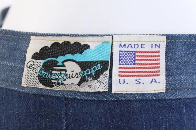 Rare Custom Vintage 70's ANTONIO GUISEPPE Jeans