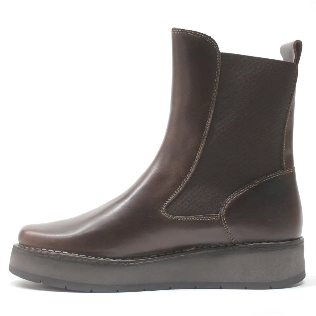 Ruba100Fly Rug Leather Women's Chelsea Boots