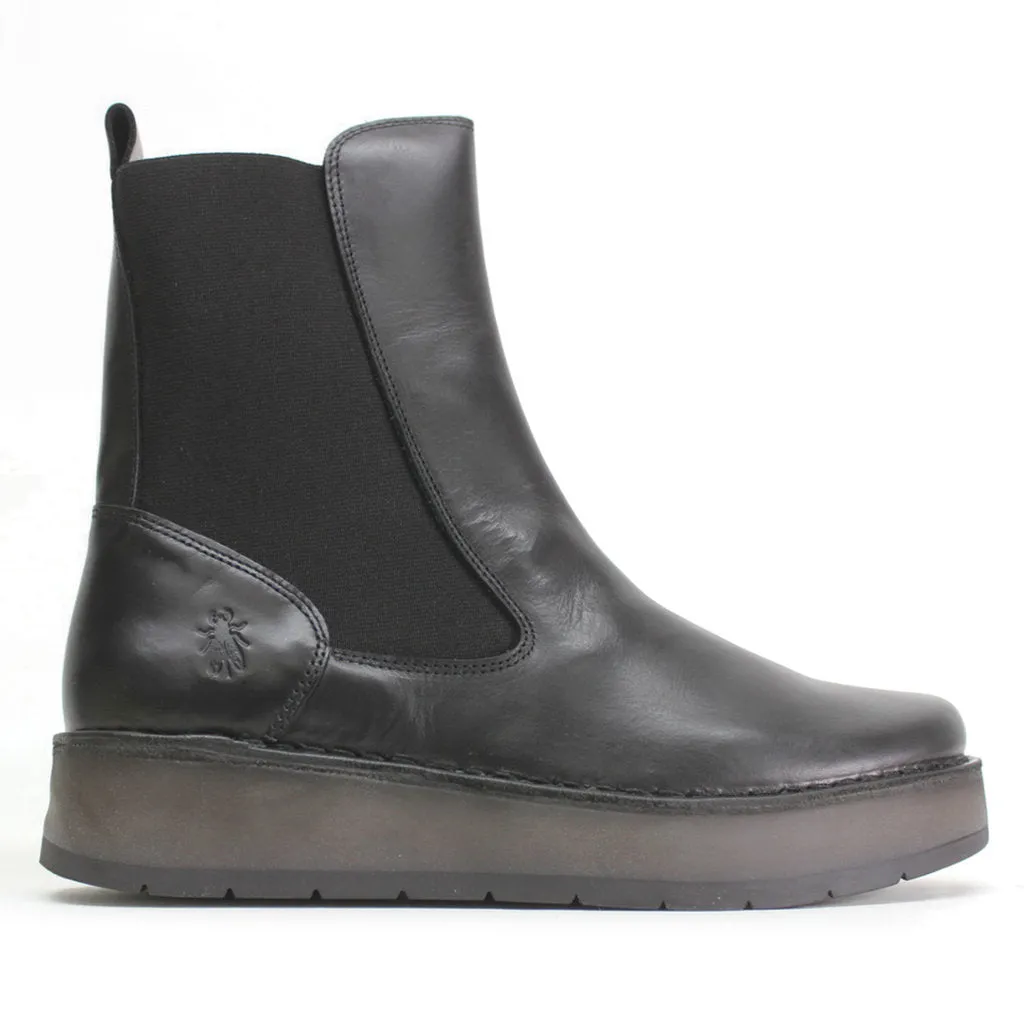 Ruba100Fly Rug Leather Women's Chelsea Boots