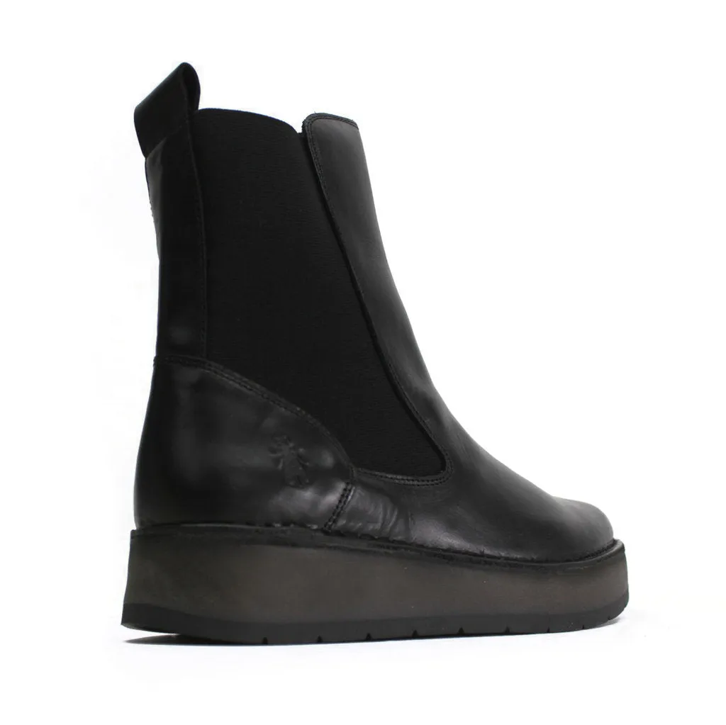 Ruba100Fly Rug Leather Women's Chelsea Boots