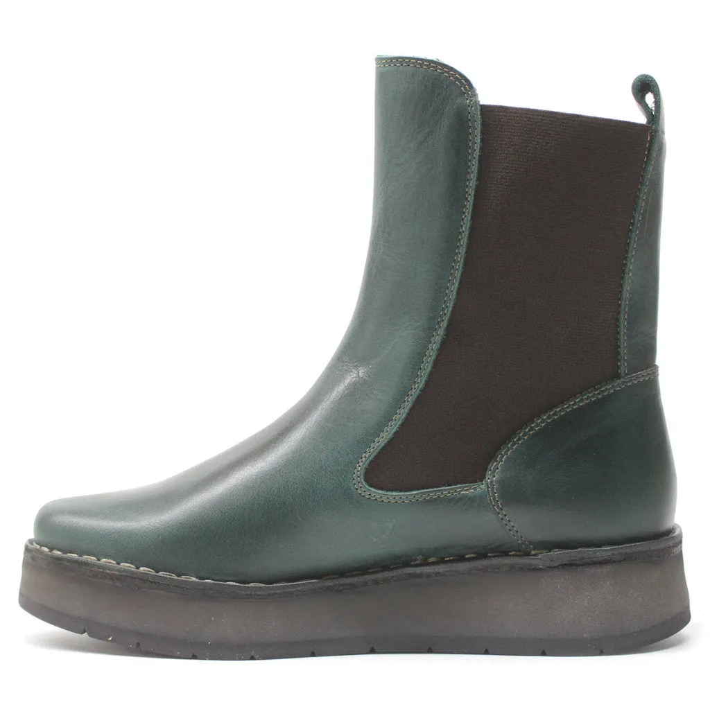 Ruba100Fly Rug Leather Women's Chelsea Boots