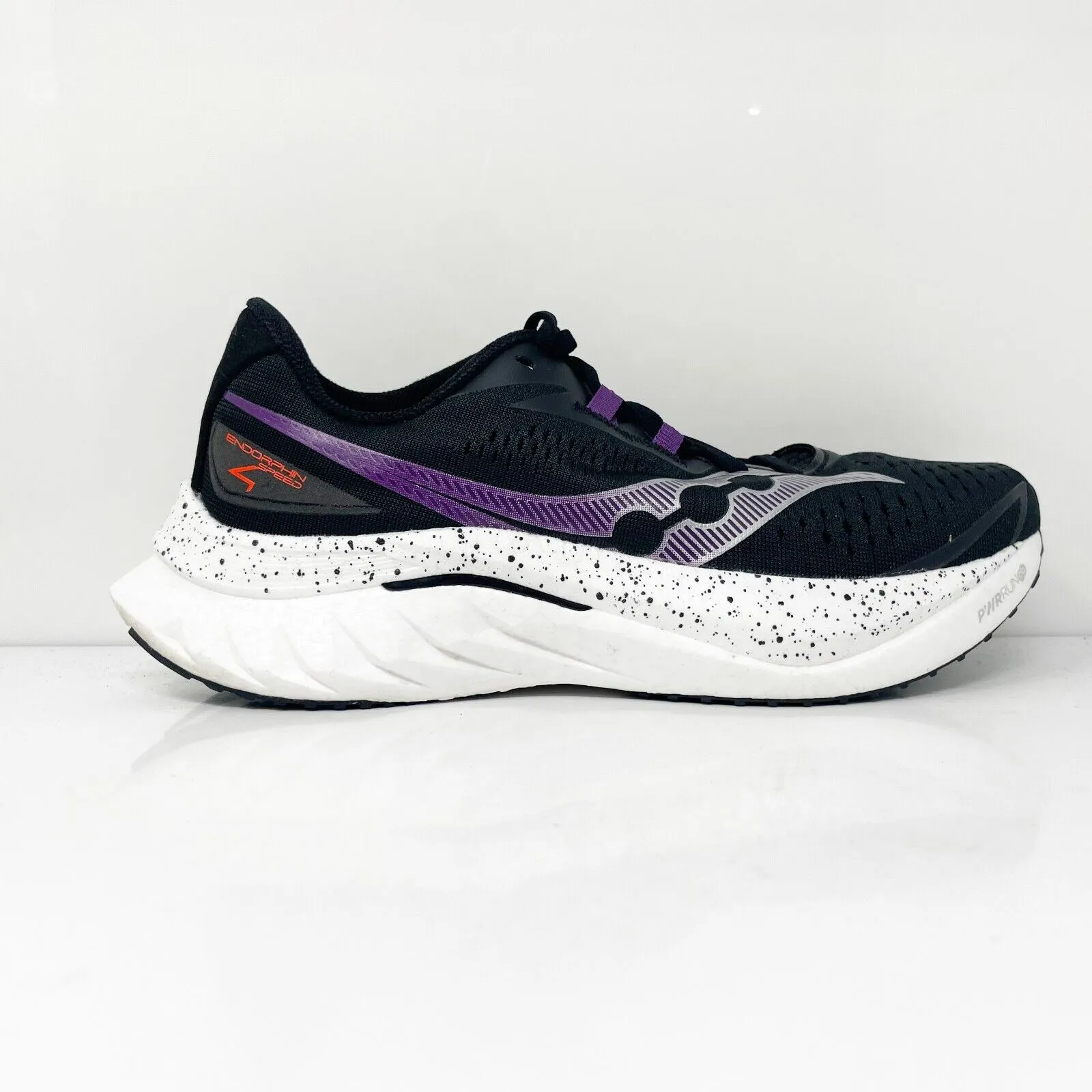 Saucony Womens Endorphin Speed 4 S10940-100 Black Running Shoes Sneakers Size 9