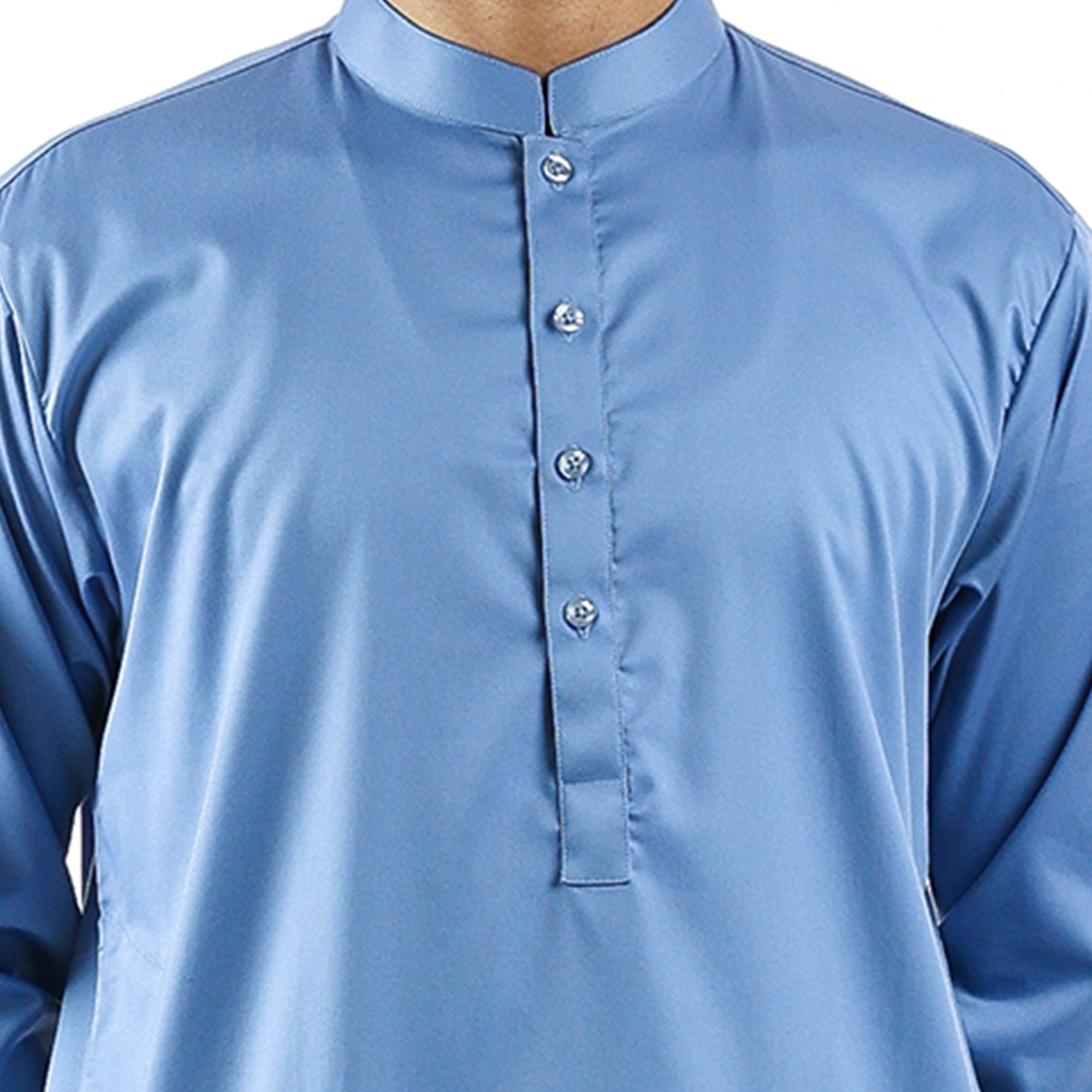 Sky Blue Shalwar Qameez