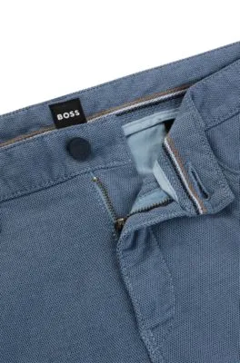 Slim-fit jeans in two-tone stretch denim