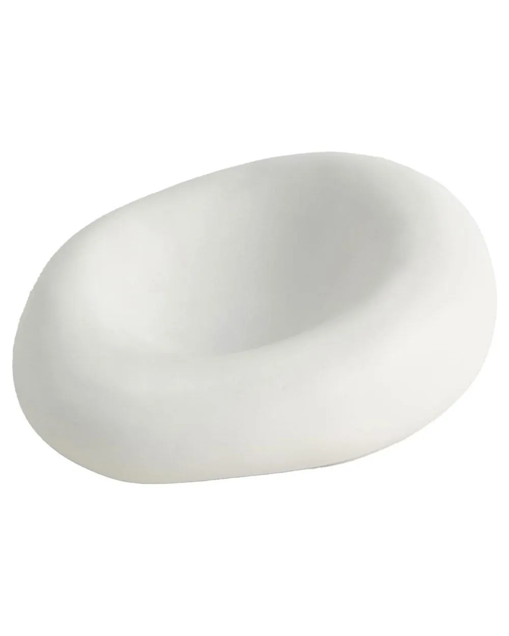 Small Ballon Bowl in Matte White