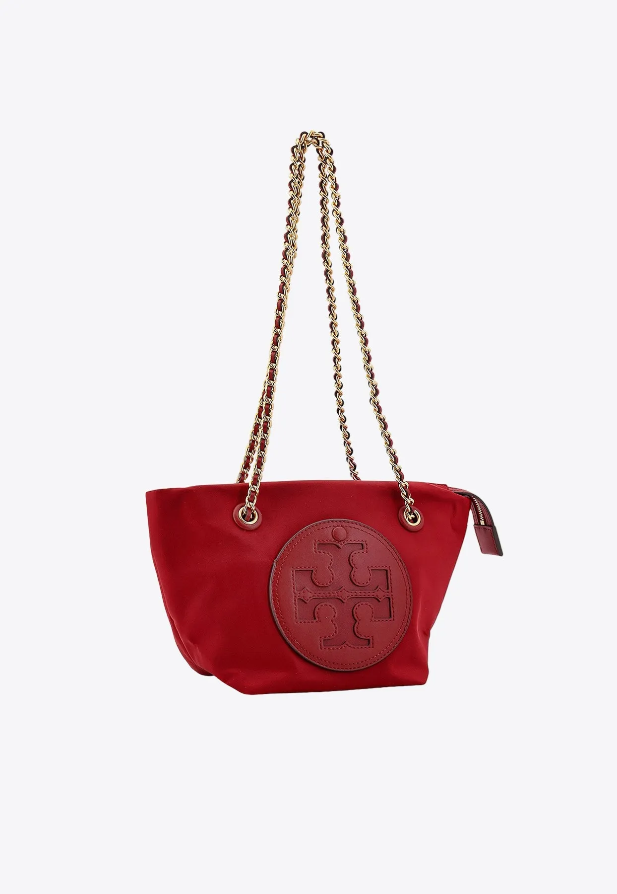 Small Ella Logo-Patch Crossbody Bag