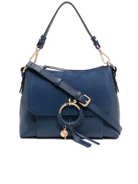 Small Joan Crossbody Bag in Royal Navy