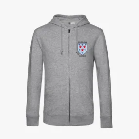 Somerville College Men's Organic Embroidered Zip Hoodie