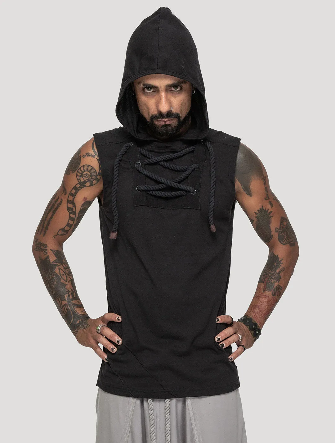 Spirit Sleeveless Hoodie Tee