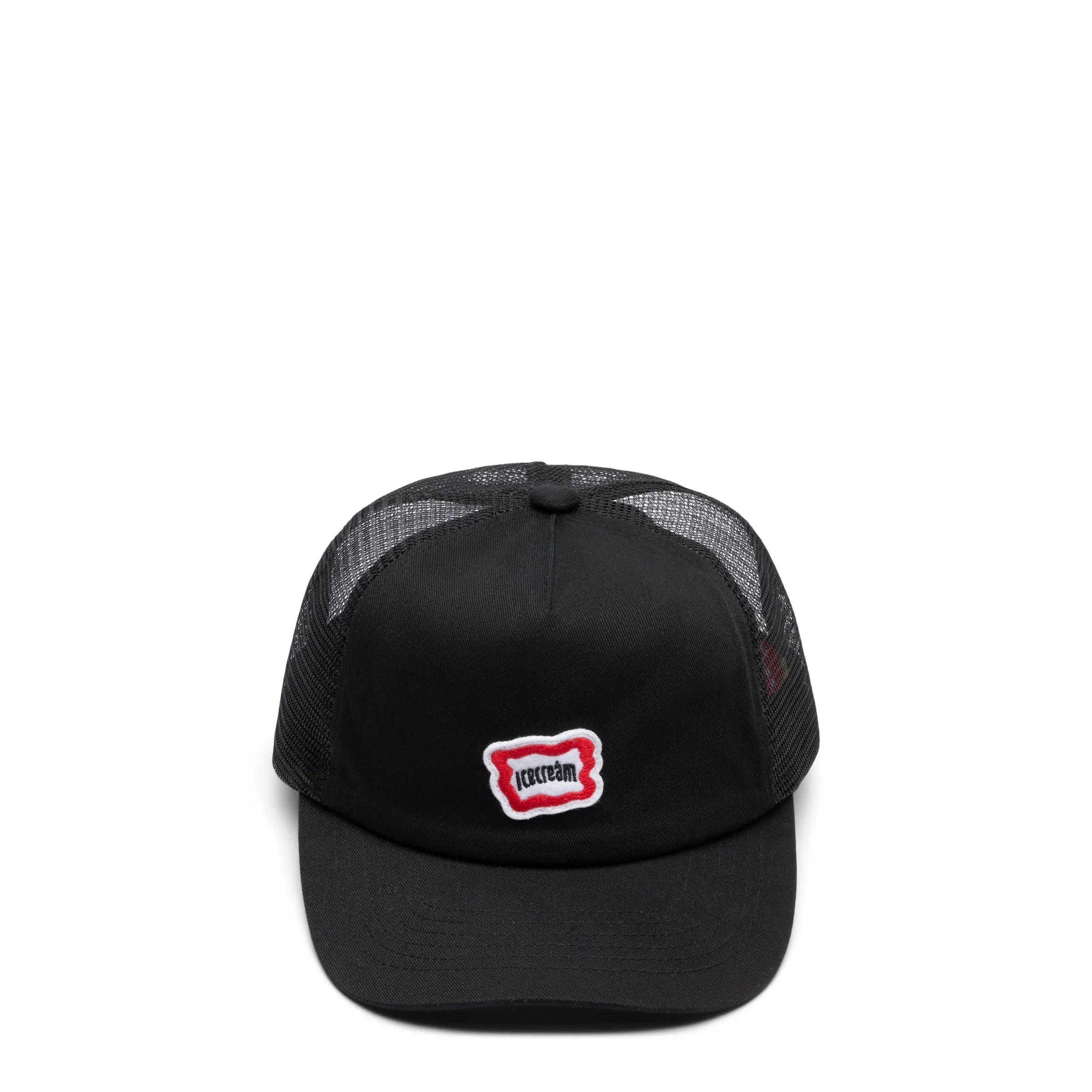 STAPLE TRUCKER HAT BLACK | BODEGA