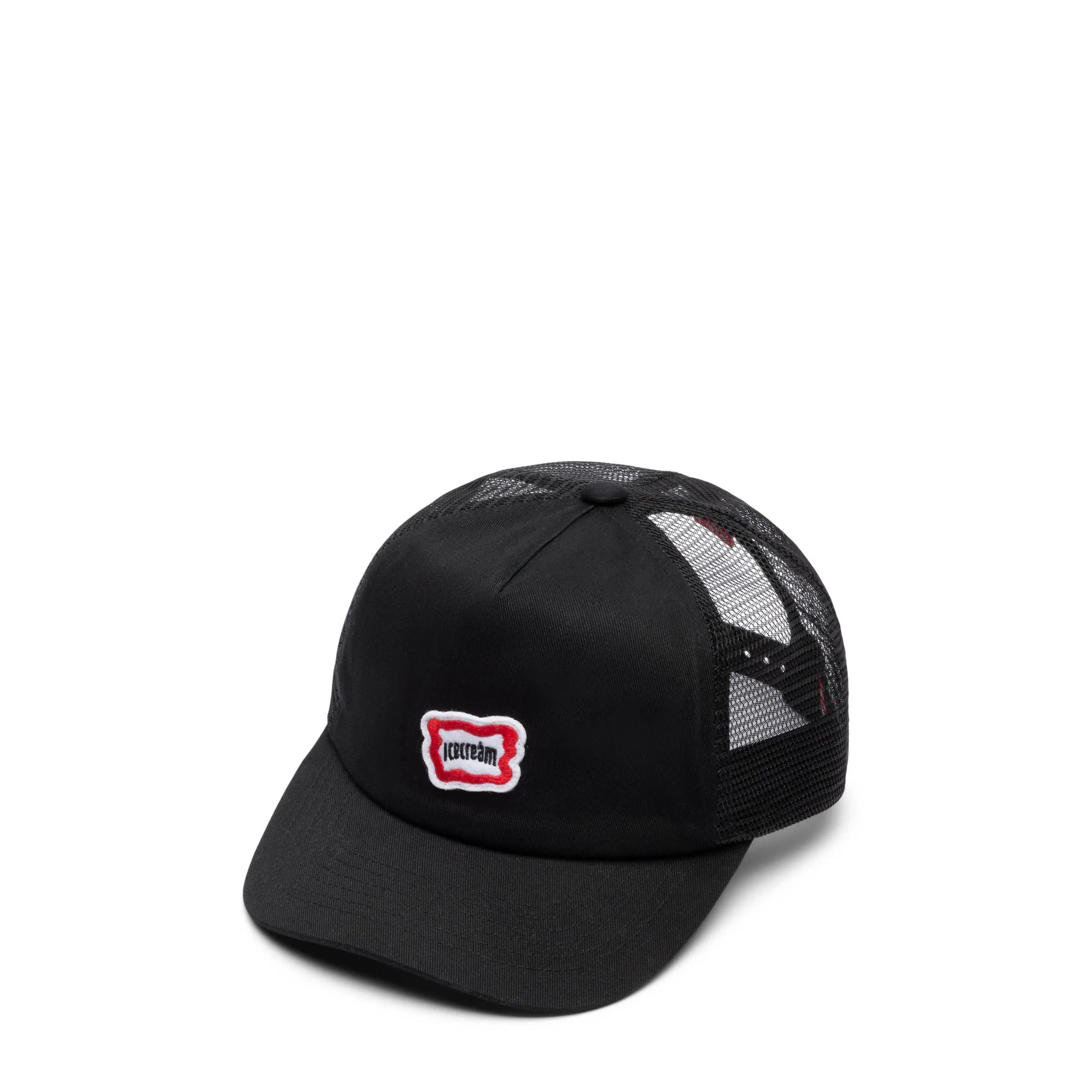 STAPLE TRUCKER HAT BLACK | BODEGA