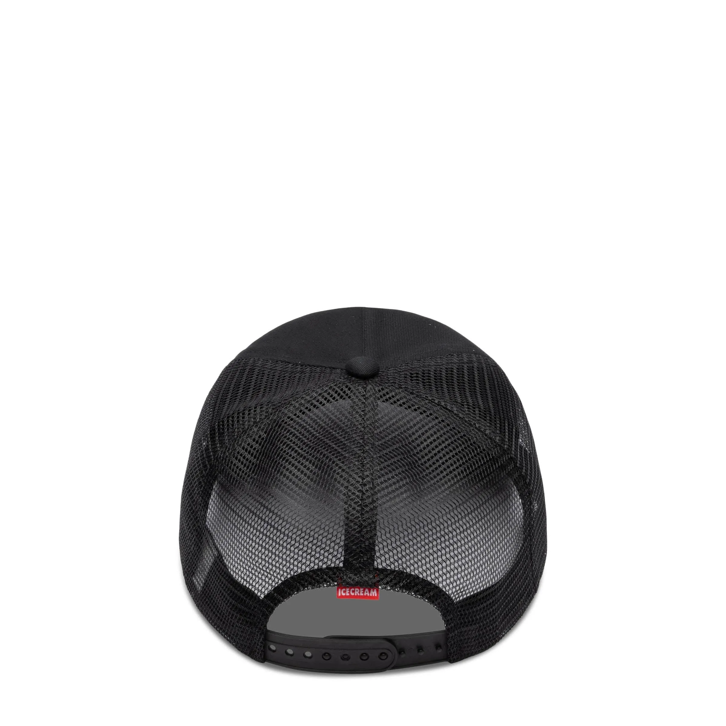 STAPLE TRUCKER HAT BLACK | BODEGA