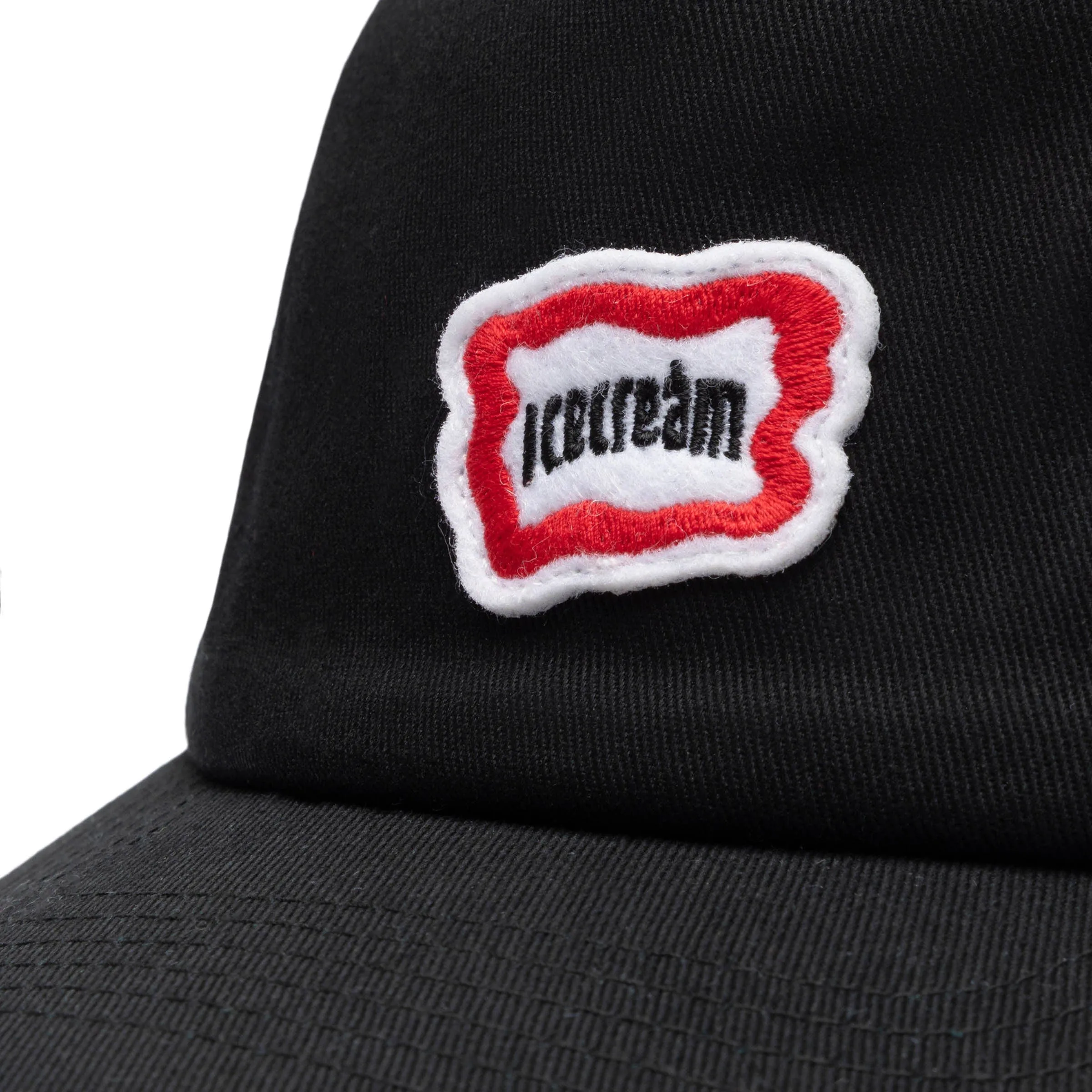 STAPLE TRUCKER HAT BLACK | BODEGA