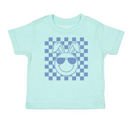 Sweet Wink - Aqua Easter Bunny Smiley SS T-Shirt