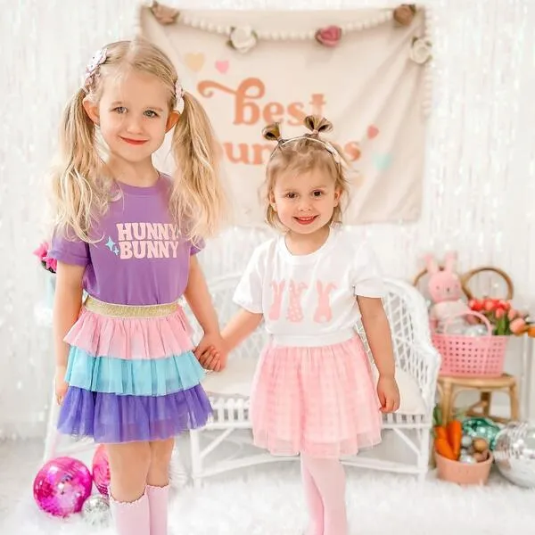 Sweet Wink Gingham Tutu, Pink