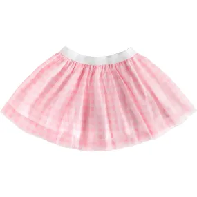 Sweet Wink Gingham Tutu, Pink