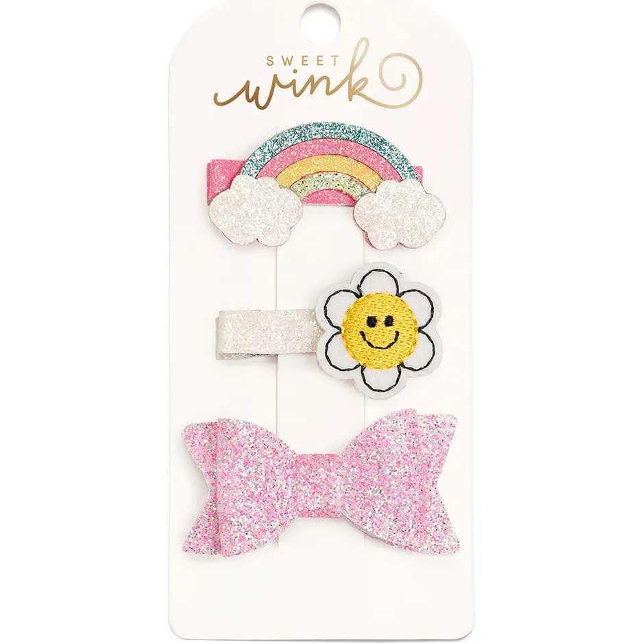 Sweet Wink Groovy Clip Set, Multi