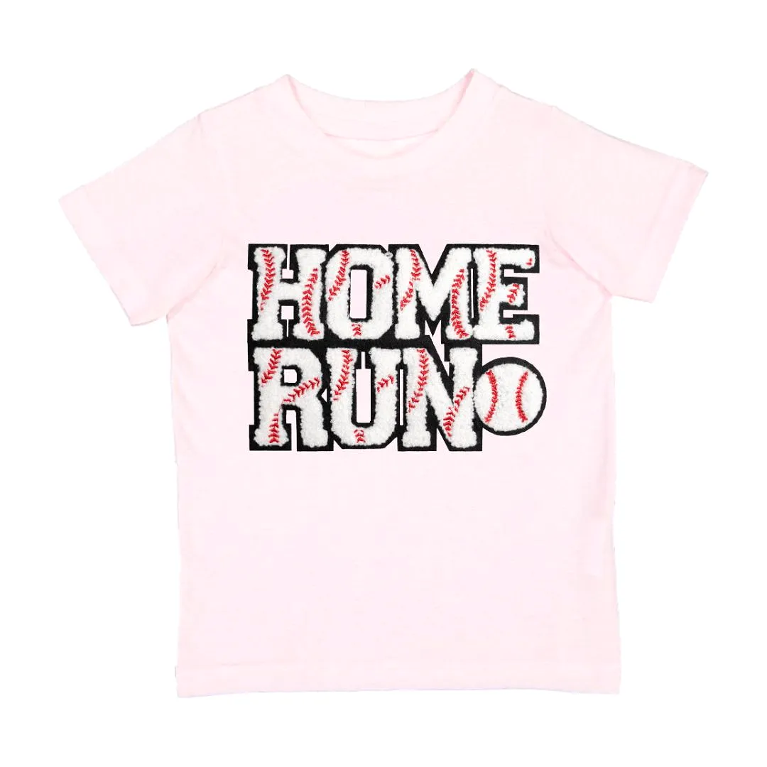 Sweet Wink Home Run Patch S/S Tee - Ballet