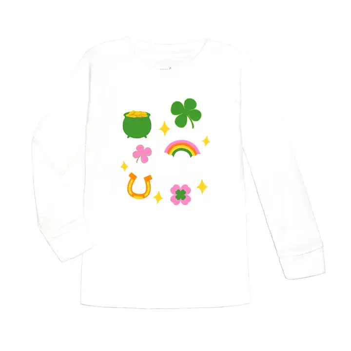 Sweet Wink - Lucky Doodle St. Patrick's Day Long Sleeve Shirt