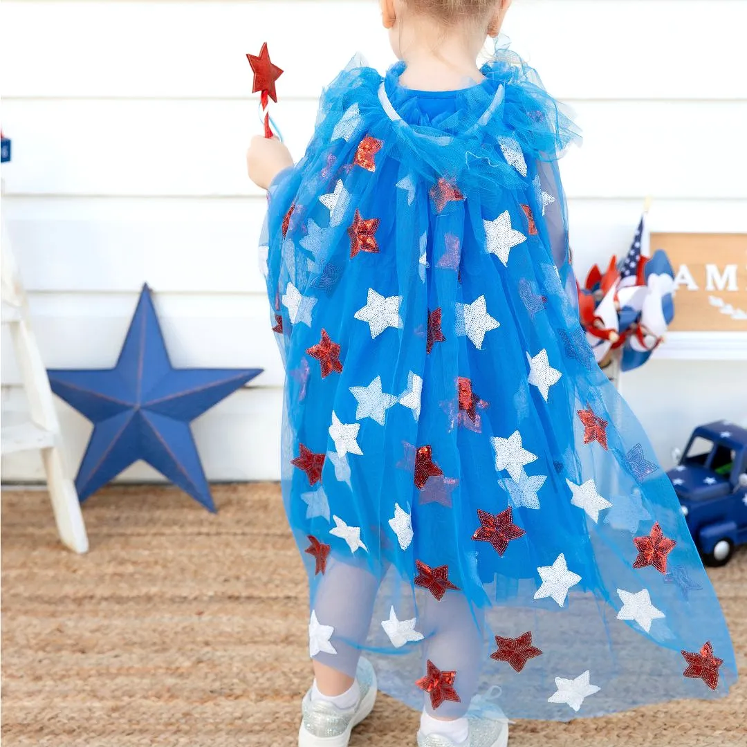 Sweet Wink Patriotic Star Cape