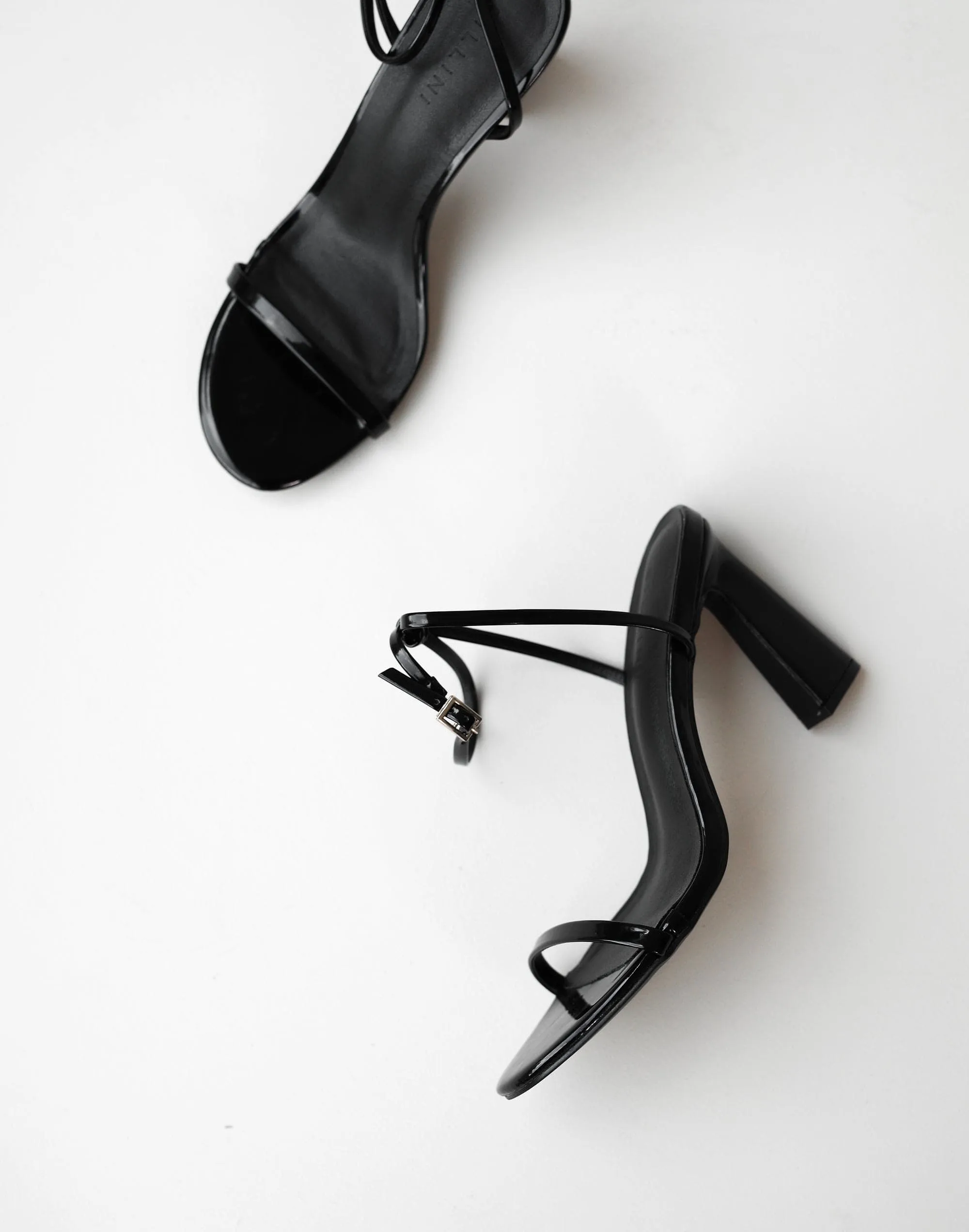 Tabatha Heels (Black Patent) - By Billini