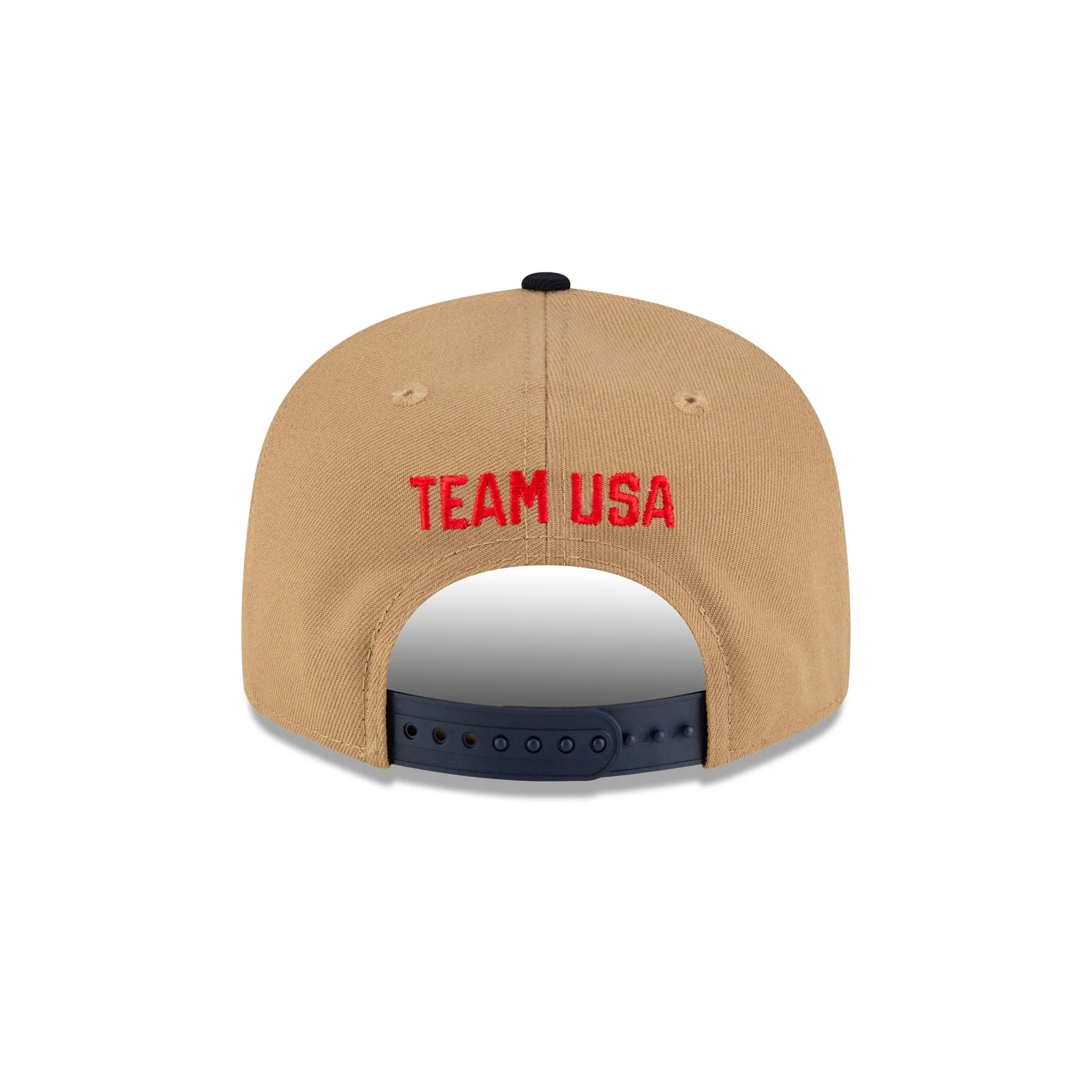 Team USA Khaki 9FIFTY Snapback Hat