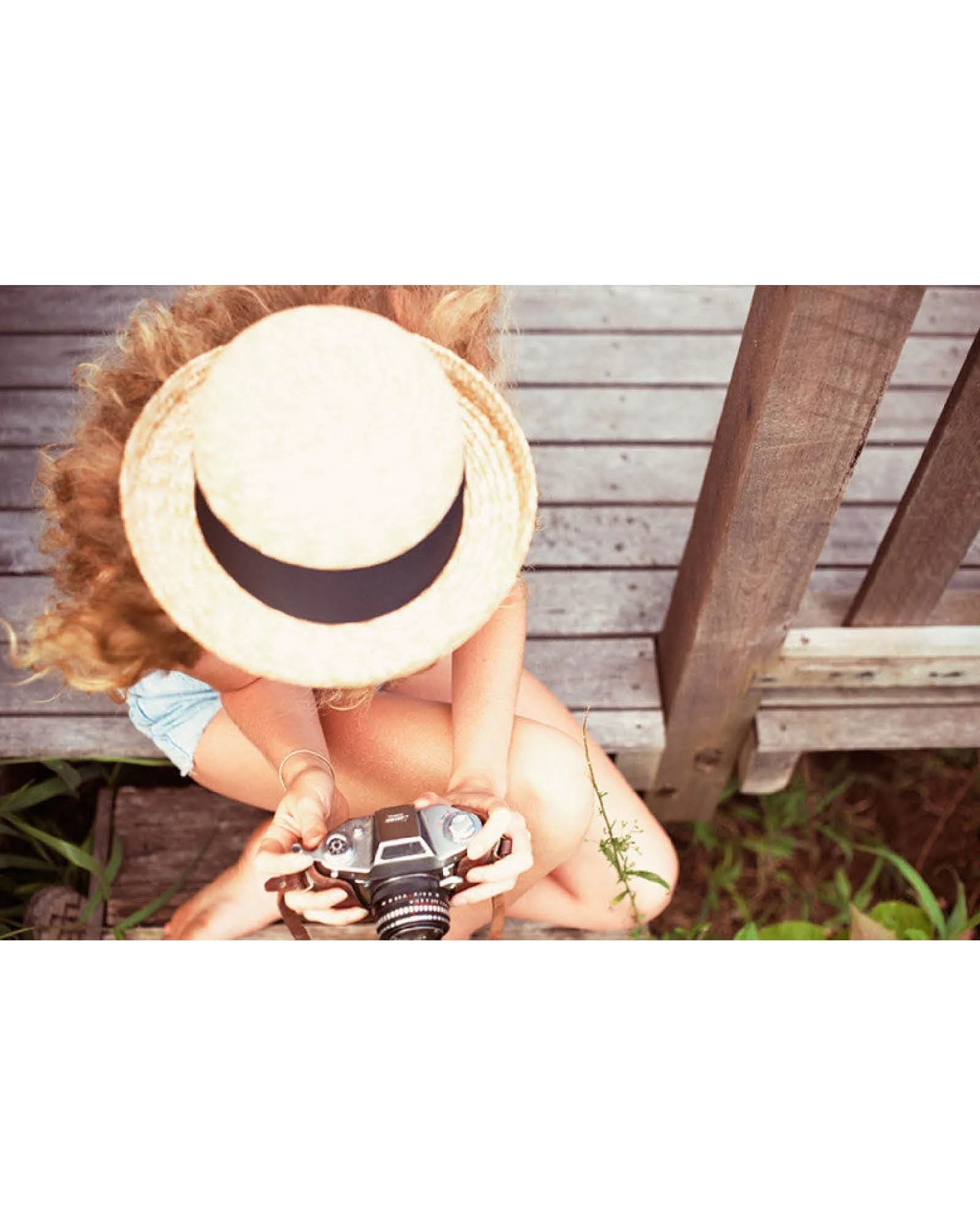 The Dolly Straw Hat - KIDS - NATURAL