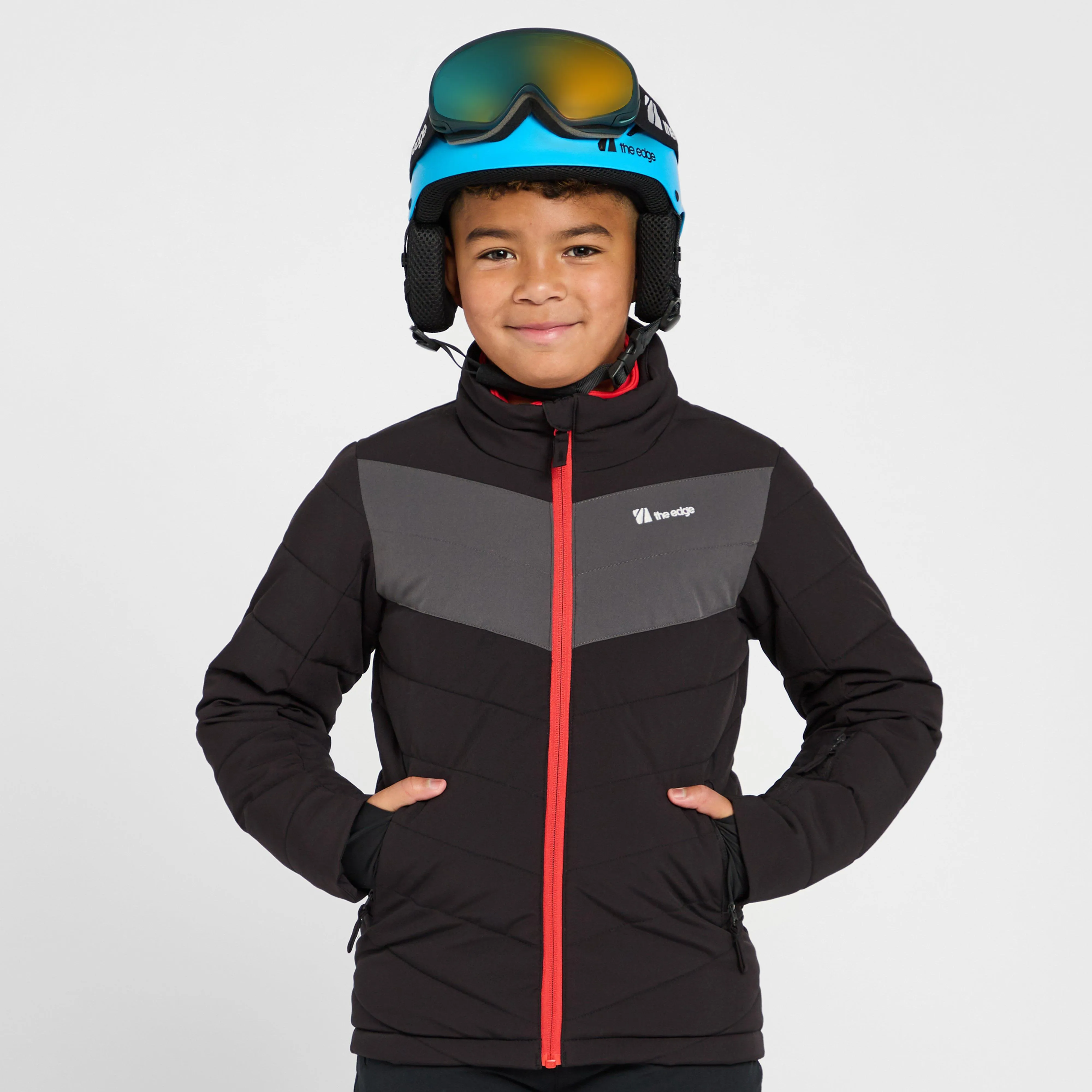 The Edge Kids' Fernie Insulated Baffle Jacket | Millets