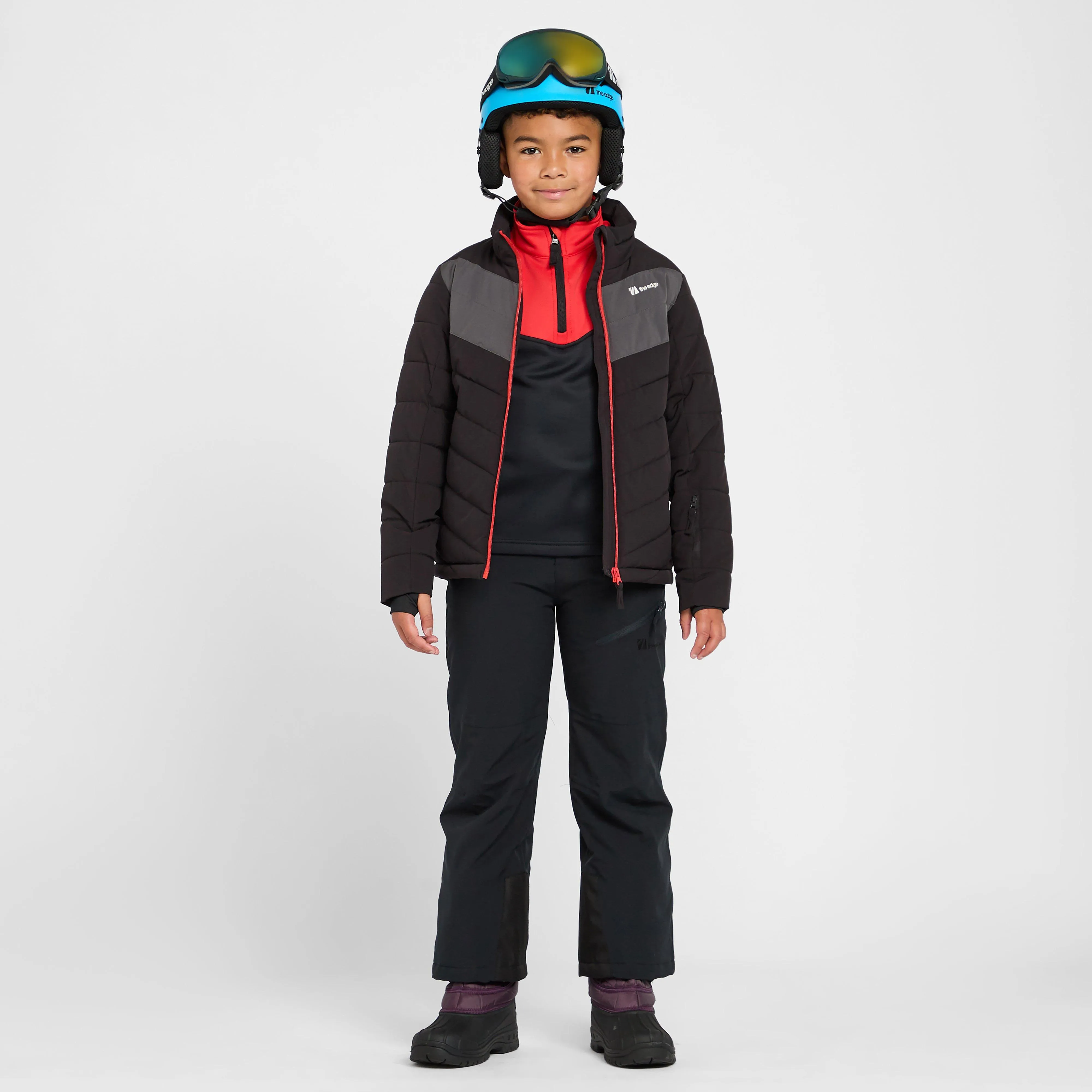 The Edge Kids' Fernie Insulated Baffle Jacket | Millets