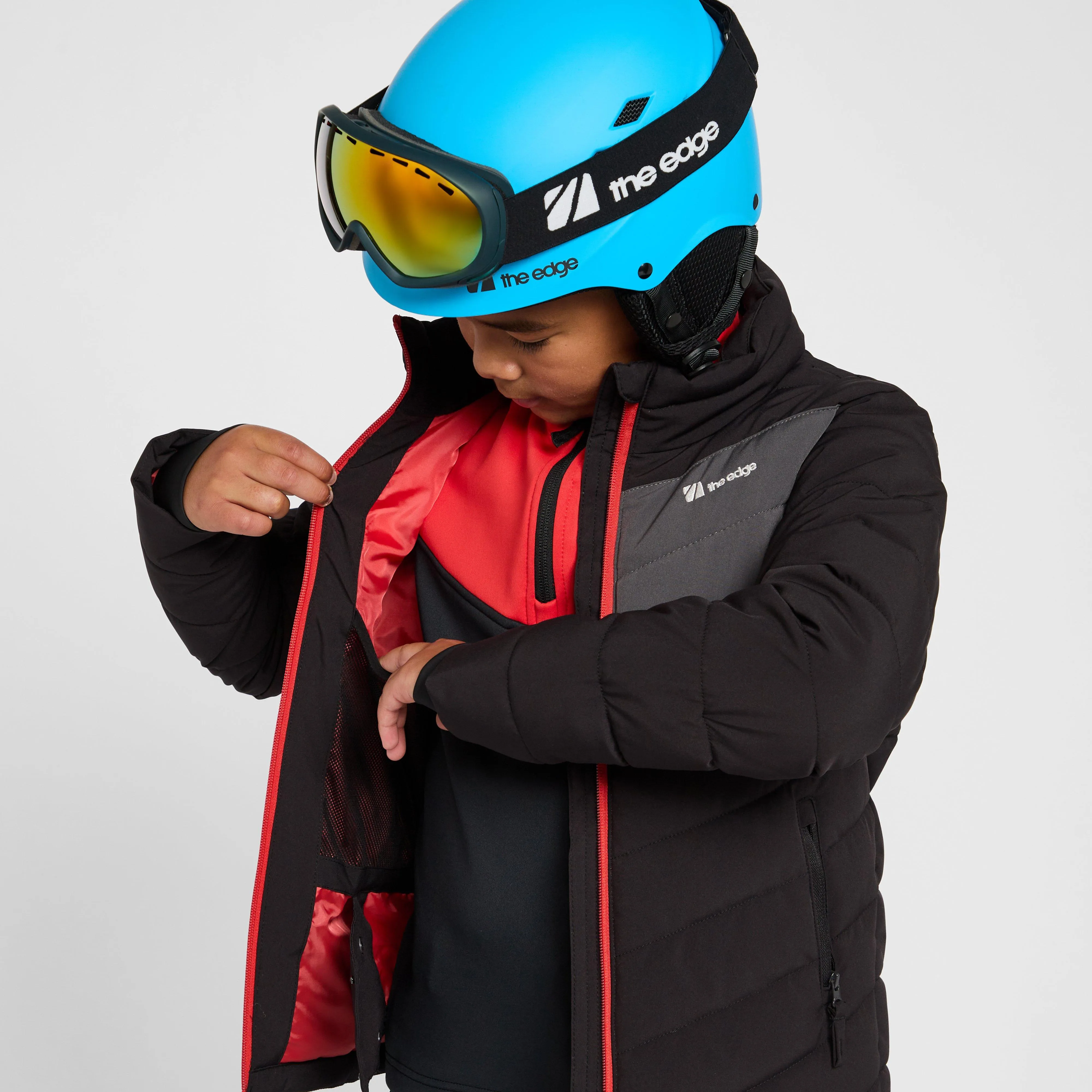 The Edge Kids' Fernie Insulated Baffle Jacket | Millets