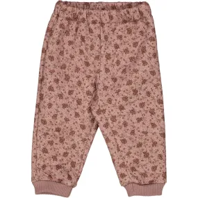 Thermo Pants Alex - wood rose flowers