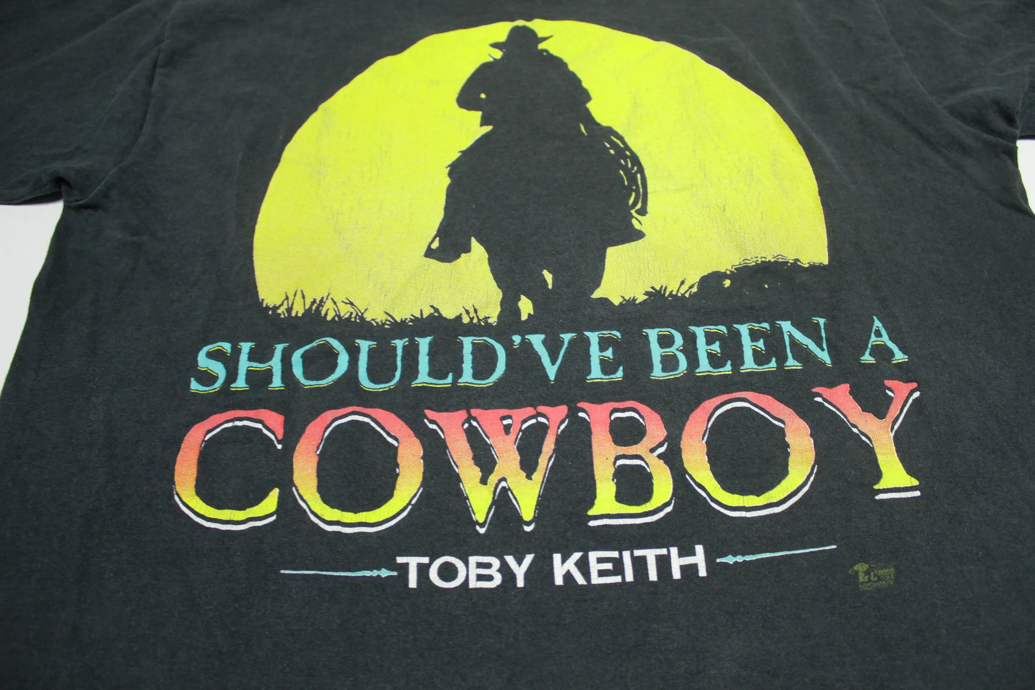 Toby Keith 1993 Should've Been A Cowboy VERY RARE Vintage 90's Tour Band T-Shirt