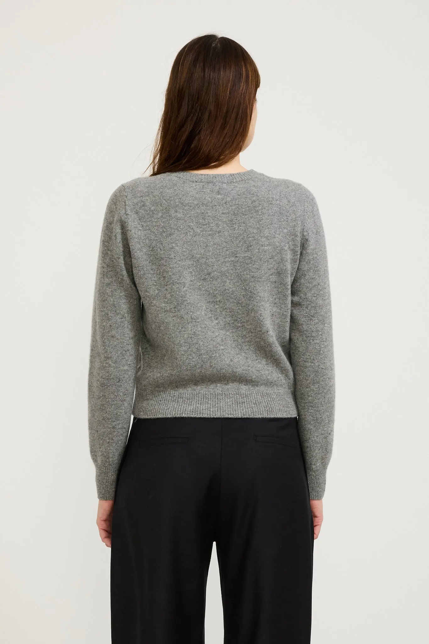 Tome Round Cardigan Gray