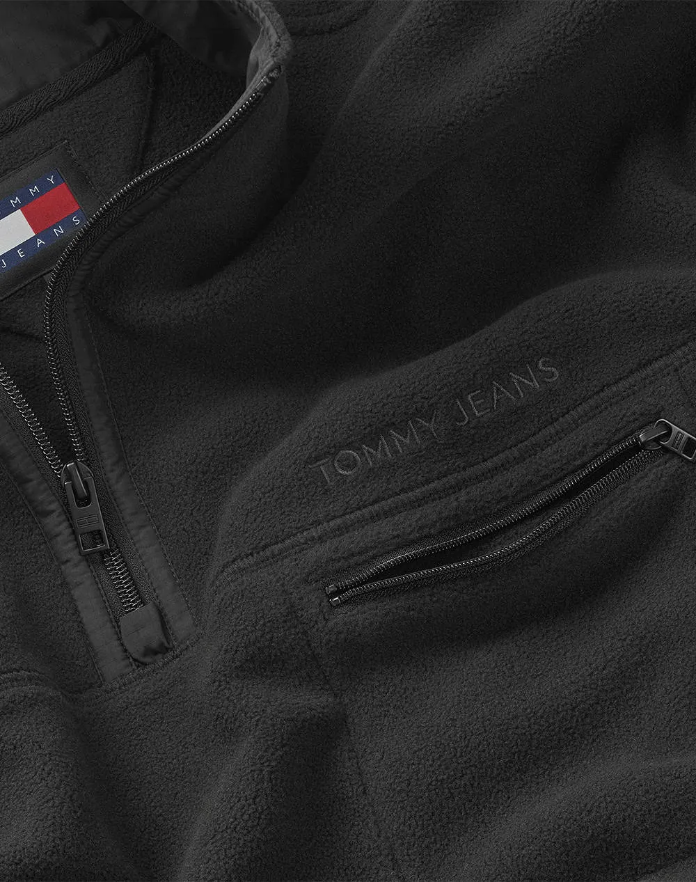 TOMMY JEANS TJM RLX SCLASSIC 1/4 ZIP PFLEECE