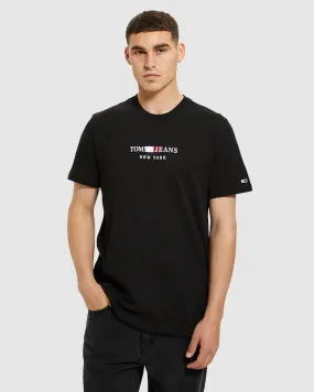 Tommy Jeans TJM Timeless Tommy T-Shirt Black