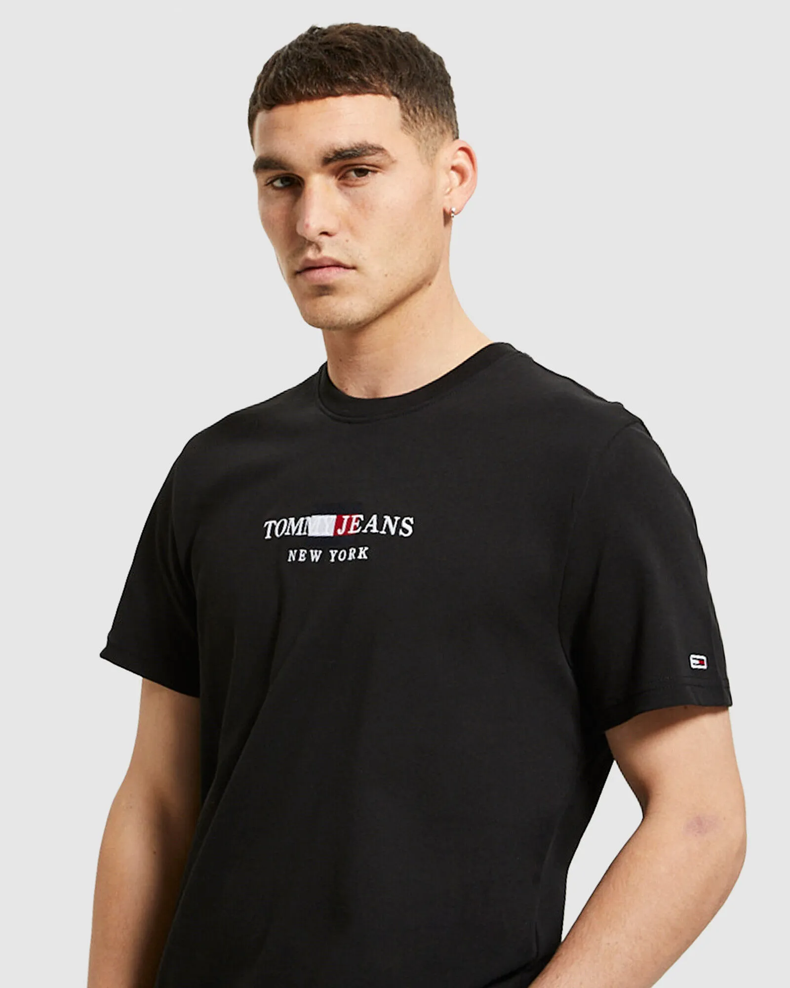 Tommy Jeans TJM Timeless Tommy T-Shirt Black