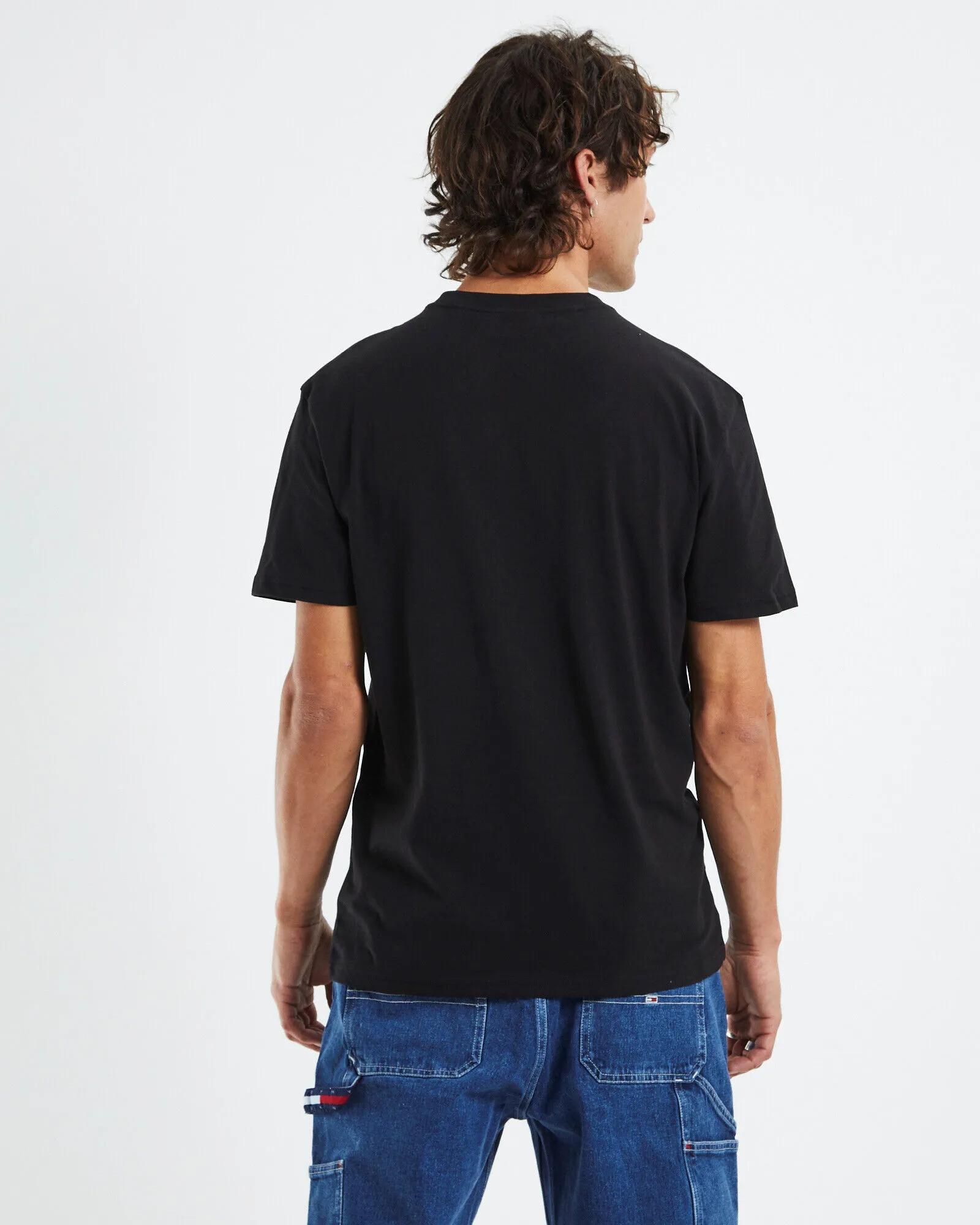 Tommy Jeans TJM Tommy Signature T-Shirt Black